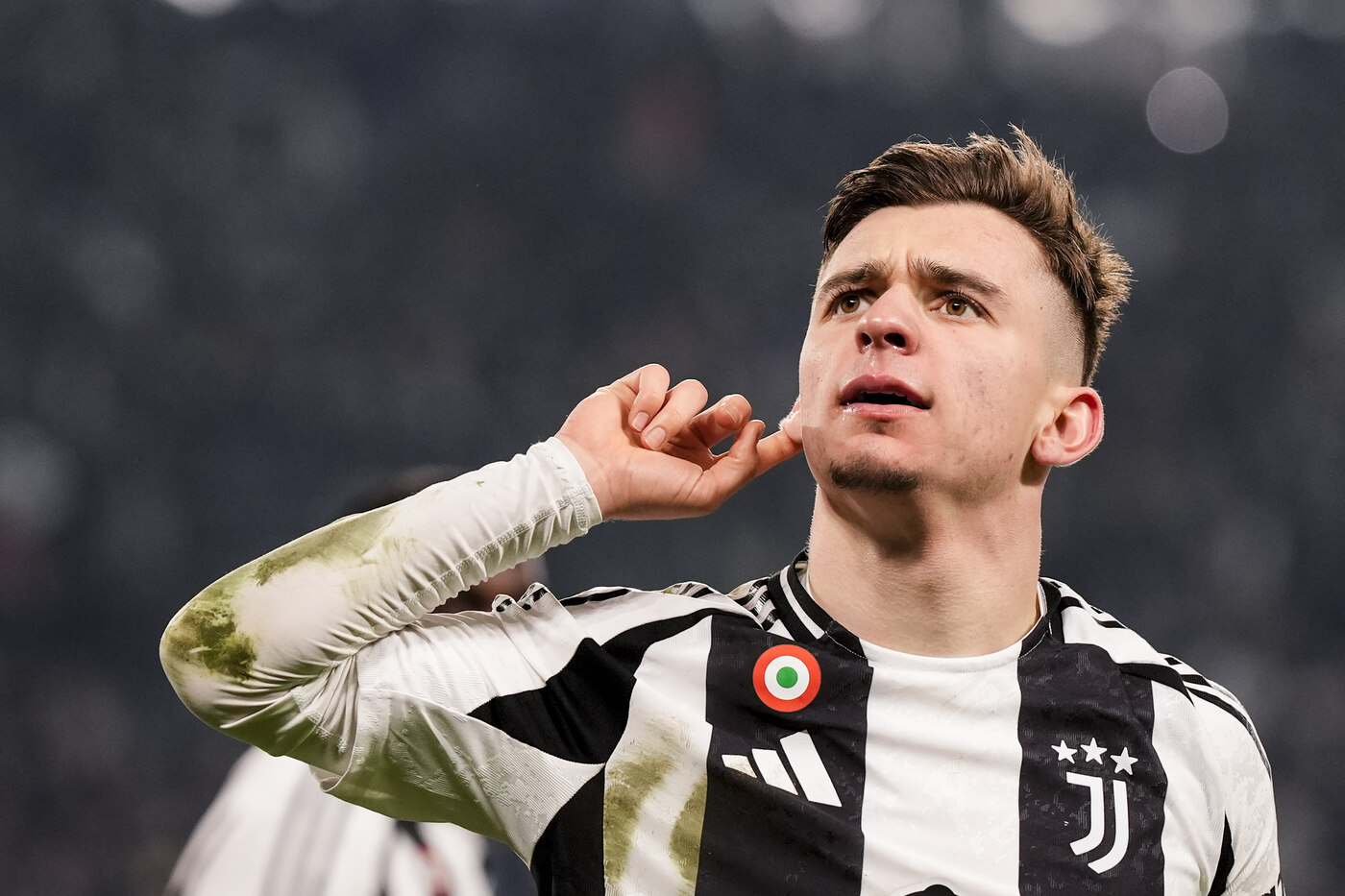 Francisco Conceiçao esulta per un gol con la maglia della Juventus Junews.it