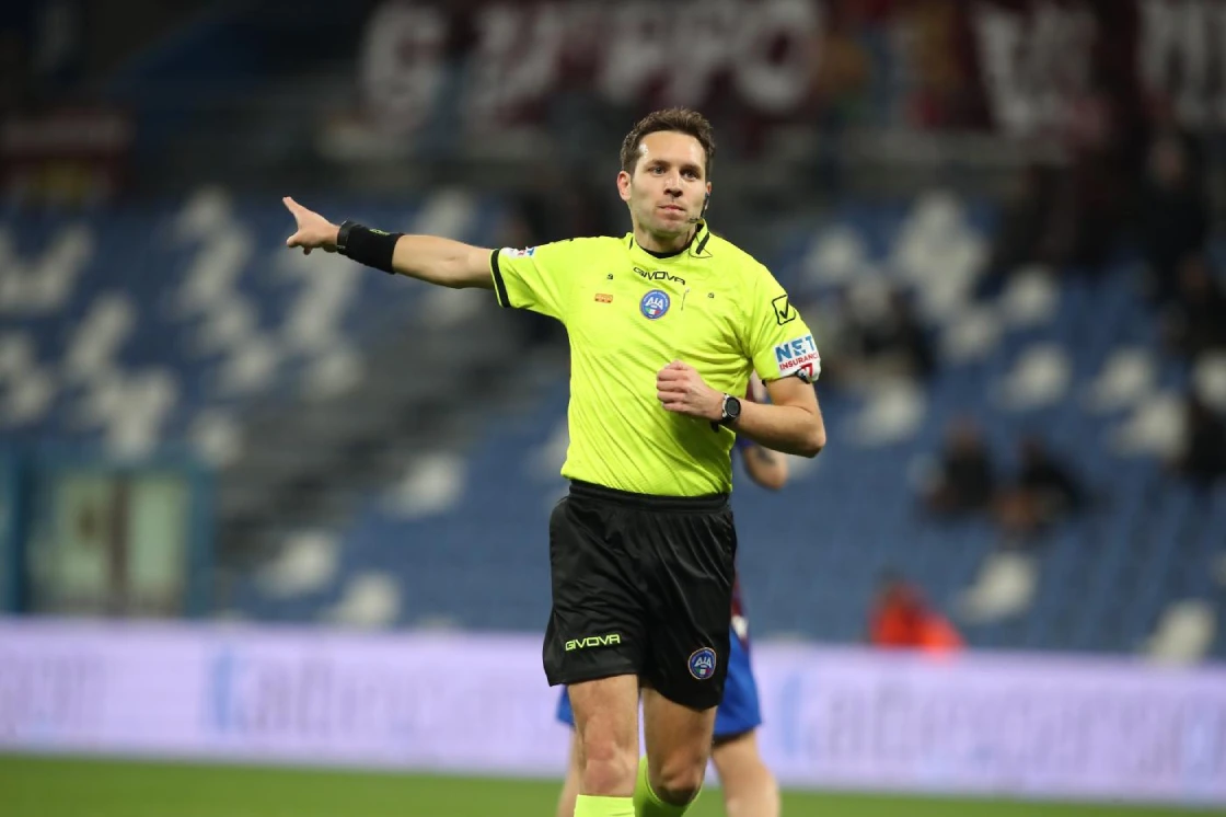 Matteo Marcenaro arbitro Juventus Parma