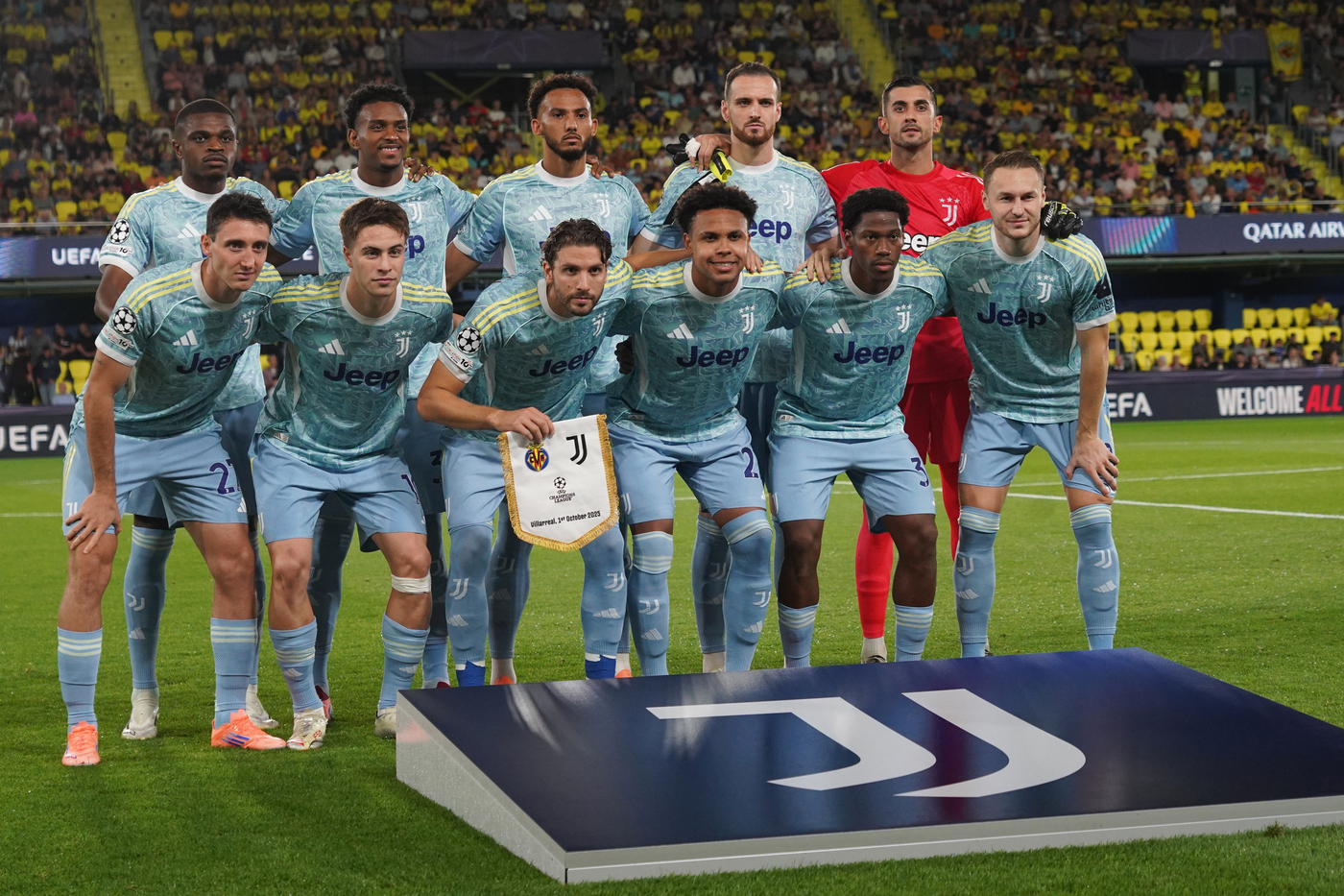 Villarreal Juventus pagelle quotidiani sportivi Champions League 2025-2026